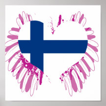 KöpFinland flagga Print