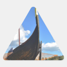 Kopia Viking Longship Triangle Sticker
