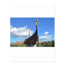 Kopia Viking Longship Vykort