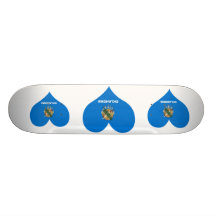 KöpOklahoma flagga Anpassad Skate Board