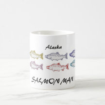 KOPP FÖR KAFFE FÖR ALASKA LAXMAN MUGGAR