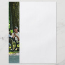 Koppla av efter ritten full färg flygblad