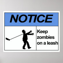 Koppla din Zombieaffisch