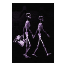 Koppla ihop resanden röntgar visionskelett - lilor personliga tillkännagivanden