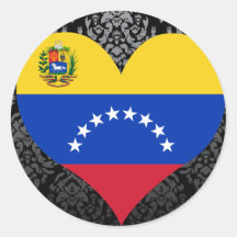 KöpVenezuela flagga Klistermärke