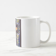 Kor med ett handlag av abstract.en kaffe muggar