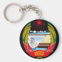 korea norr emblem nyckelringar