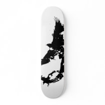 korpsvart skateboard