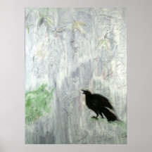 Korpsvart tryck print