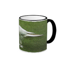 KORPSVART VIT KAFFE MUGG