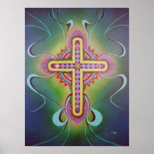 Korsa av symboler print