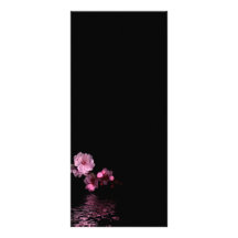 körsbärsröd blommarrackcard rackkort mallar