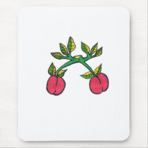 Körsbärsröd dundersuccé… Mousepad… Musmattor