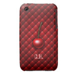 Körsbärsrött fodral för iPhone 3G/3Gs iPhone 3 Skydd