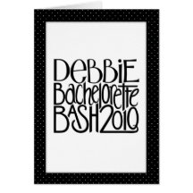 Kort för Debbie Bachelorette våldsamt slag 3D
