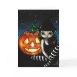Kort "för Halloween natt" hälsning