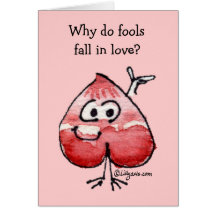 Kort för kärlek för valentingåta dåraktigt