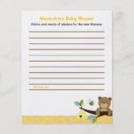 Kort för rådgivning för baby shower för reklamblad custom flyer
