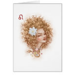 Kort för Zodiacflickahälsning: Leo