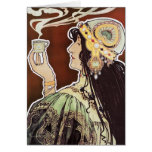 Kort: Vintagekonst - Rajah kaffe - Privat Livemont