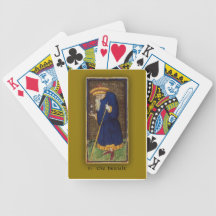 Kortlek med den Visconti-Sforza Tarot enslingen