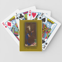 Kortlek med den Visconti-Sforza Tarot KEJSAREN