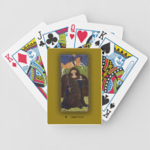 Kortlek med Visconti-Sforza Tarot RÄTTVISA