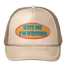 Kosher humorhatt mesh kepsar