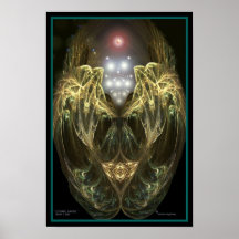 "KOSMISK ÄNGEL "vid Robert Singletary Posters