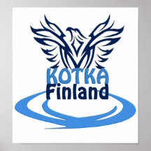 Kotka Finland affisch