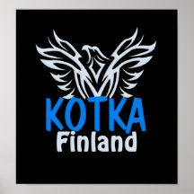 Kotka Finland affisch