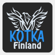 Kotka Finland klistermärkear