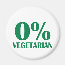 Kött - BBQ - 0% vegetarian Kylskåpmagneter