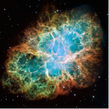 KrabbaNebula - Hubble teleskop Photo Cutouts