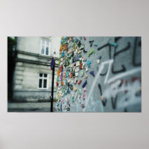 Krakow gatakonst posters