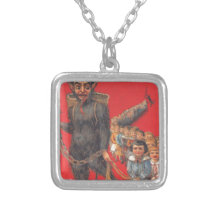 Krampus med dåligabarn anpassningsbar halsband
