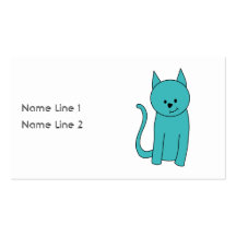 KrickaCat. Visitkort Mallar