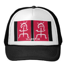 Krigare… hatt mesh kepsar