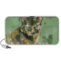 Kristall den vilda katten iPod högtalare