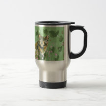 Kristall den vilda katten mugg