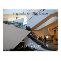 Kristaller på staden centrerar, Las Vegas Vykort