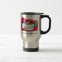 Kristalls travel mug för lokalanstrykning kaffe kopp
