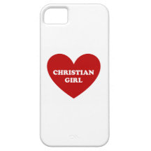 Kristen flicka iPhone 5 Case-Mate skal