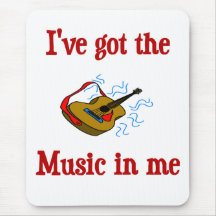 Kristen musiker Mousepad Musmatta