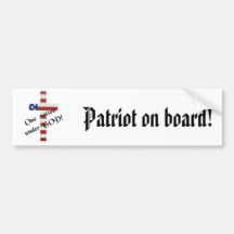Kristen patriot bildekaler