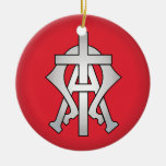 Kristen symboljulgranprydnad julgransdekoration