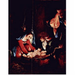 Kristus födelse, födelse av Jesus. Måla av Lorenz Photo Cut Out