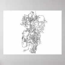 KRISTUS I LIMBO PRINT