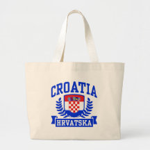Kroatien Hrvatska Tote Bags