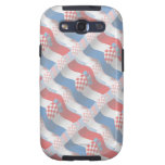 Kroatien som vinkar flagga galaxy s3 fodraler
